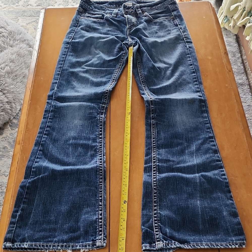 Silver Jeans Dark Blue Flare Women's Jeans